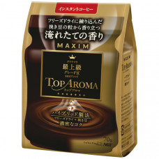 Гибридный чёрный кофе MAXIM Top Grade Hybrid Noir (молотый в растворимом)