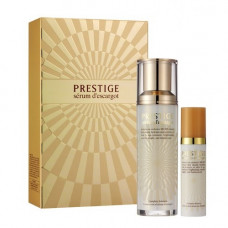 Сыворотка для лица + сыворотка для глаз Prestige serum d’escargot с экстрактом улитки Сыворотка для лица + сыворотка для глаз Prestige serum d’escargot с экстрактом улитки