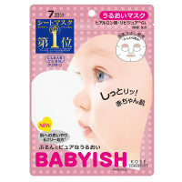 Маска для лица Babyish с сывороткой (увлажнение и свежесть, 7 штук в упаковке) Маска для лица Babyish с сывороткой (увлажнение и свежесть, 7 штук в упаковке)