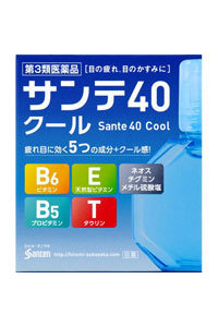 Капли для глаз Sante 40 Cool (капли с охлаждающим и антивозрастным эффектом) 