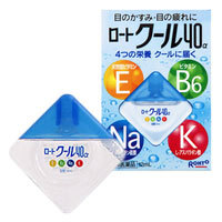 Капли для глаз Rohto 40α Cool (витамины и минералы для глаз, освежающие) Капли для глаз Rohto 40α Cool (витамины и минералы для глаз, освежающие)