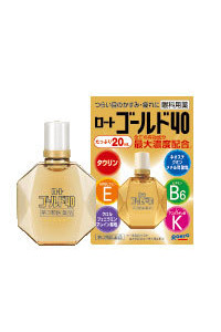 Глазные капли Rohto Gold 40 (мягкие освежающие капли c хондроитином) 